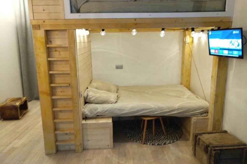 Chaleureux Petit Appartement De 4 Couchages Saint-Étienne-de-Tinée Esterno foto