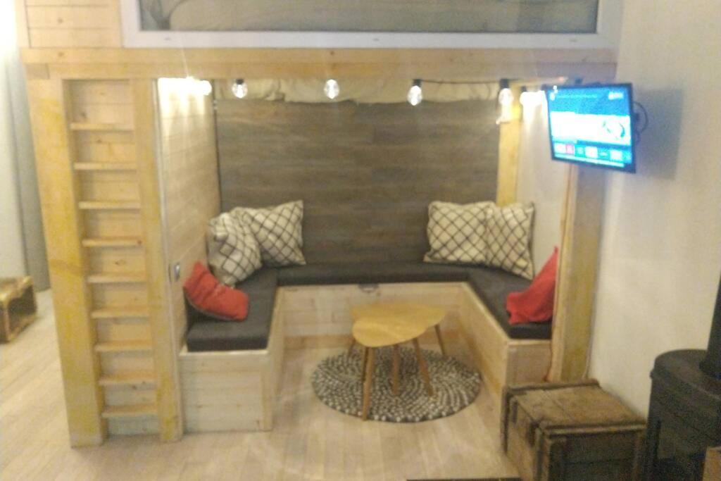 Chaleureux Petit Appartement De 4 Couchages Saint-Étienne-de-Tinée Esterno foto